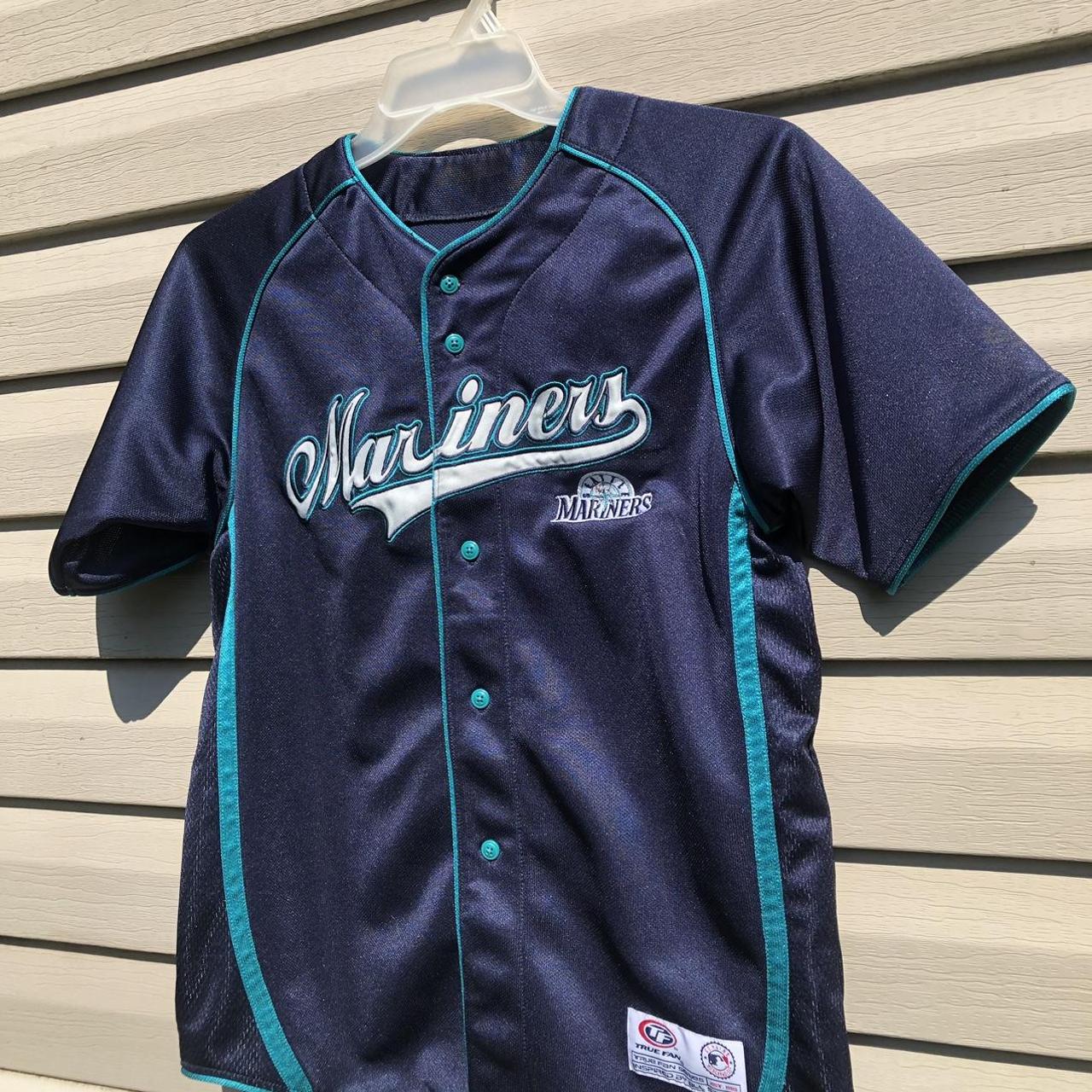 Seattle Mariners official licensed MLB jersey made - Depop