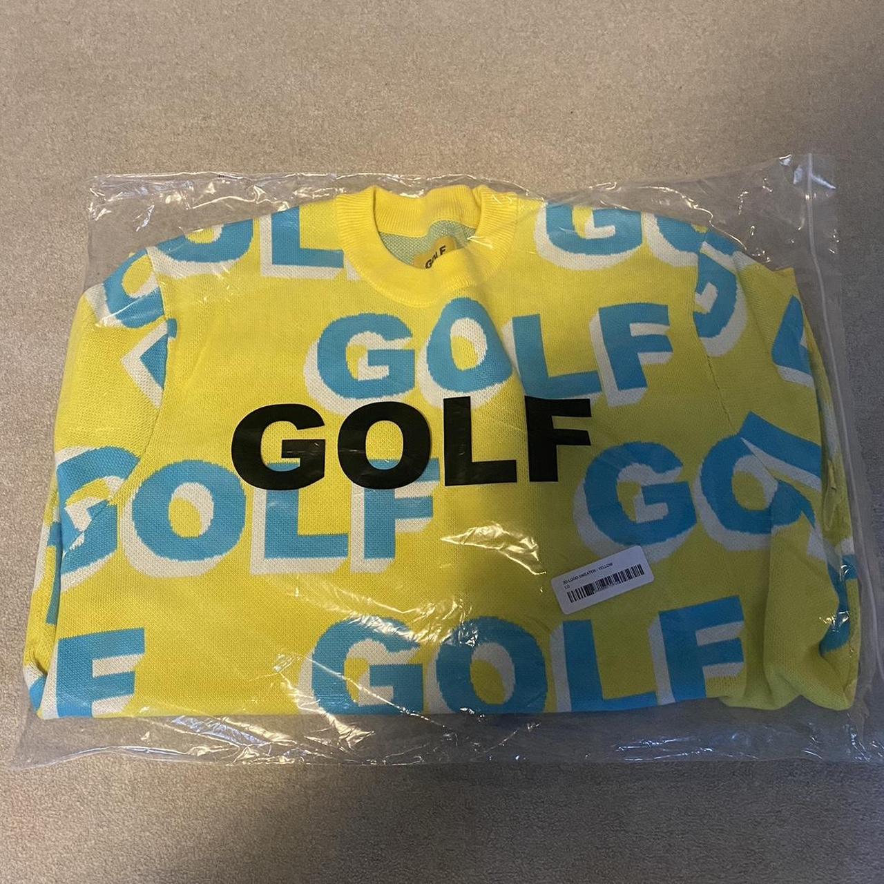 Golf Tyler The Creator sweater Yellow Quality is | Depop
