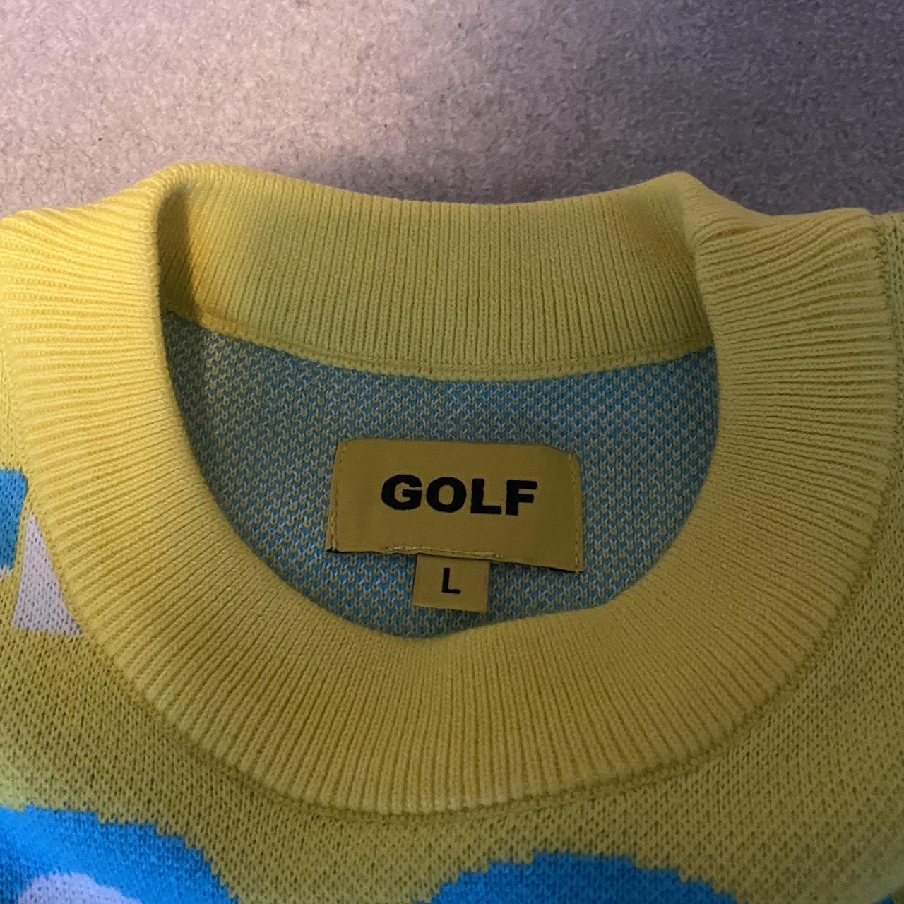 Golf Tyler The Creator sweater Yellow Quality is | Depop