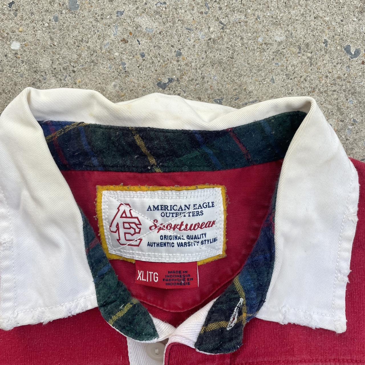 Vintage American Eagle Rugby Shirt Great condition.... Depop
