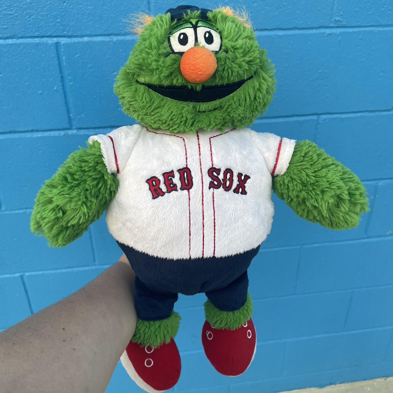 NWT Wally the Green Monster Red Sox Baseball Plush - Depop