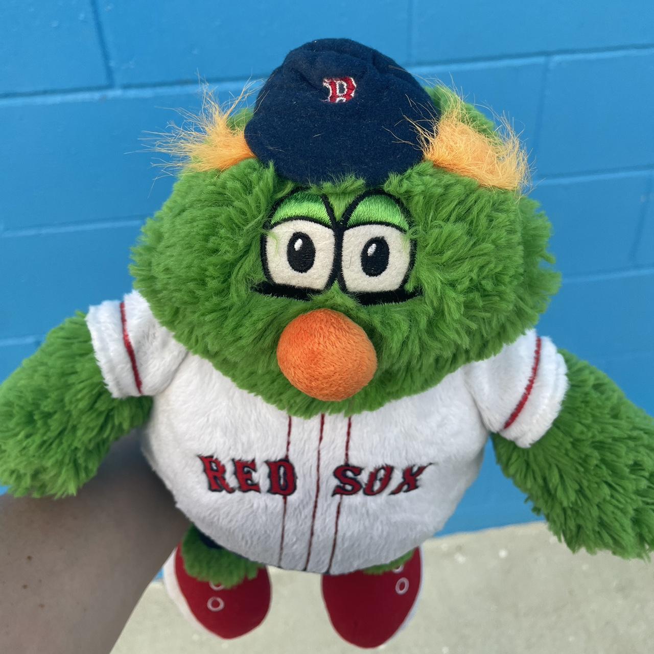 NWT Wally the Green Monster Red Sox Baseball Plush - Depop