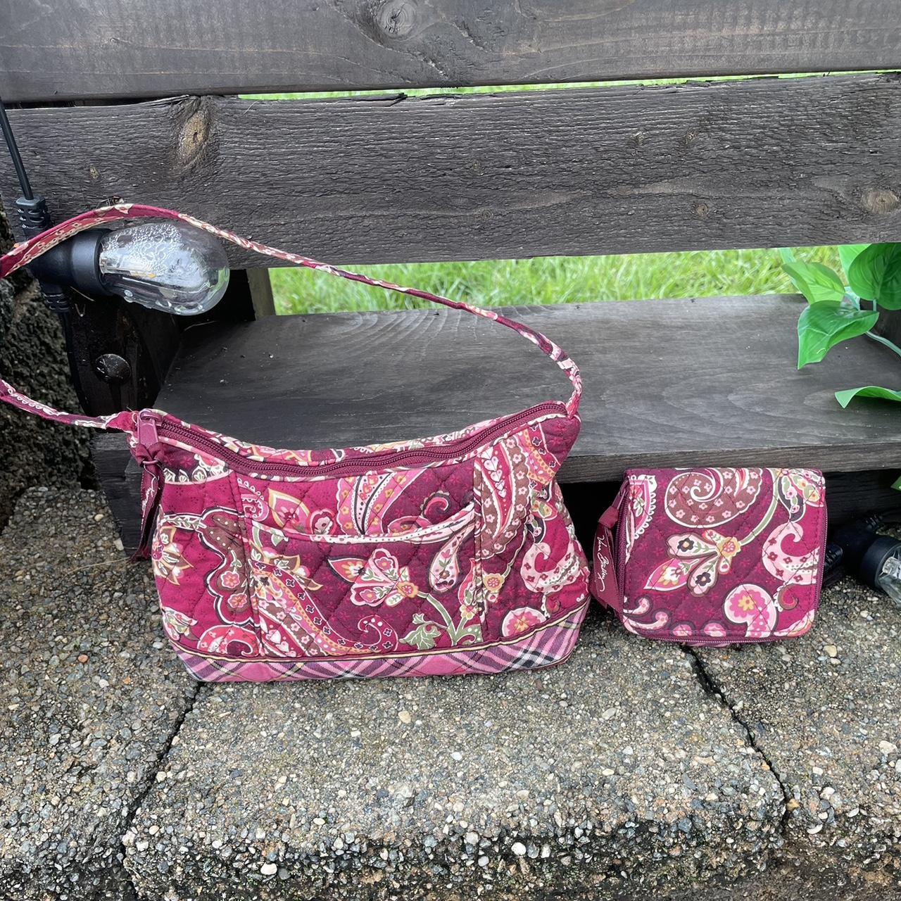 Vera Bradley Mini Belt Bag in Ripstop-Raindrop Medallion