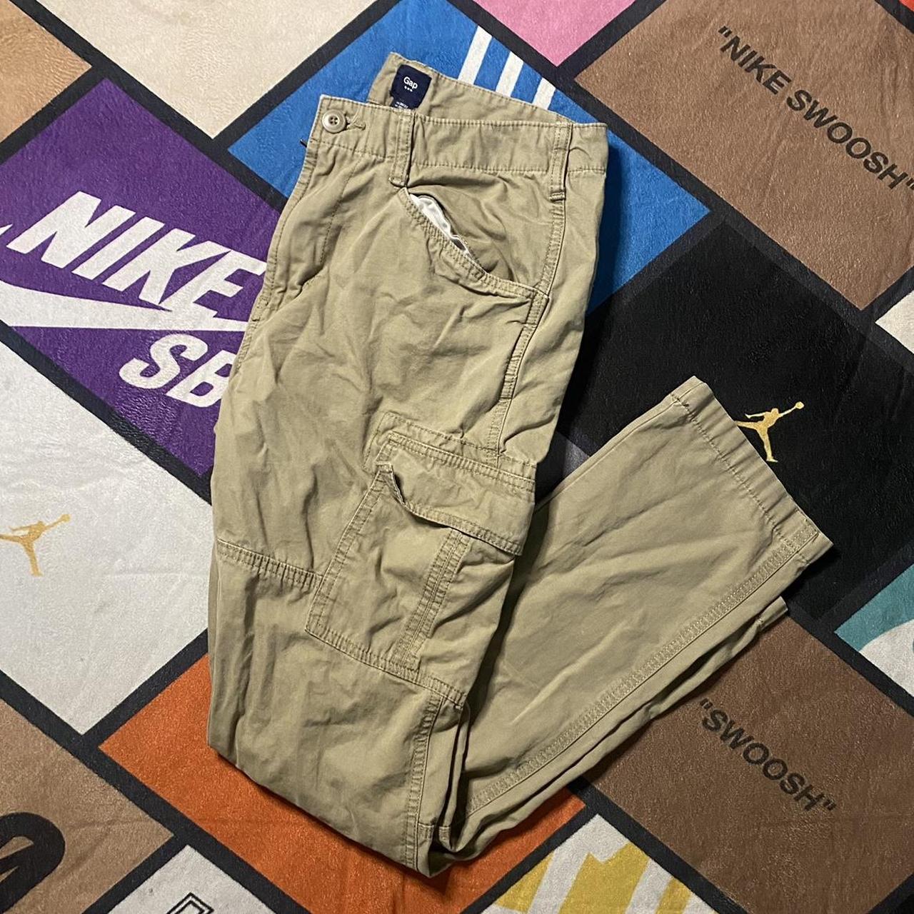 Gap Men's Khaki Trousers Depop