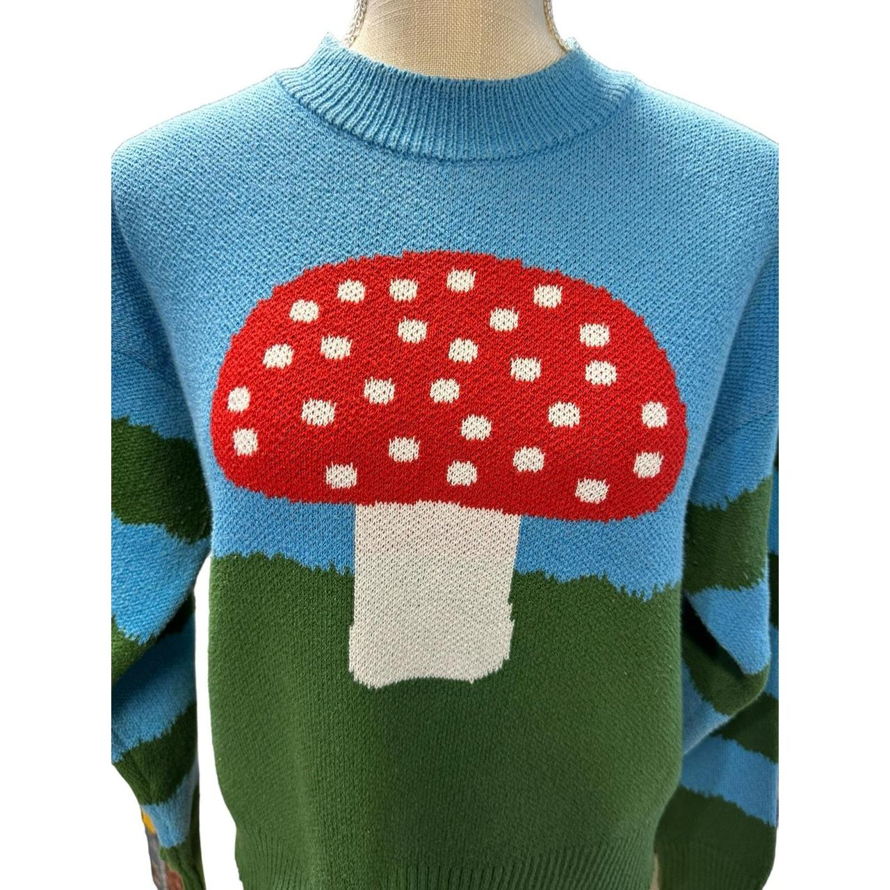 Zara mushroom knit sweater sold 6-9m