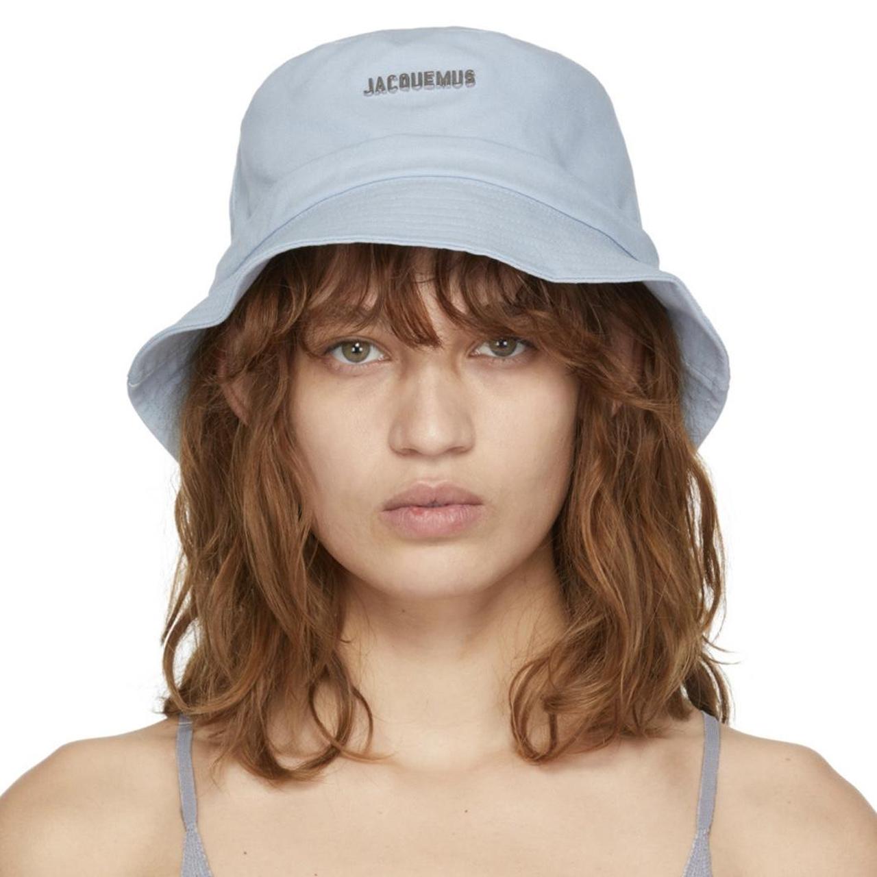 jacquemus bucket hat size 60 condition 9/10 (worn... Depop