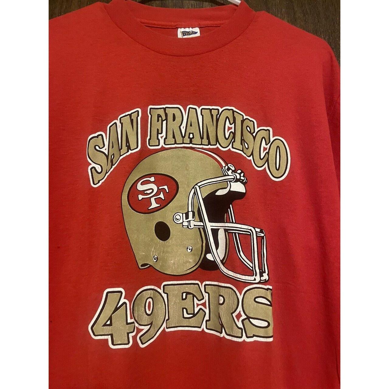 SAN FRANCISCO 49ERS vintage vtg 80's 90's tee shirt. - Depop