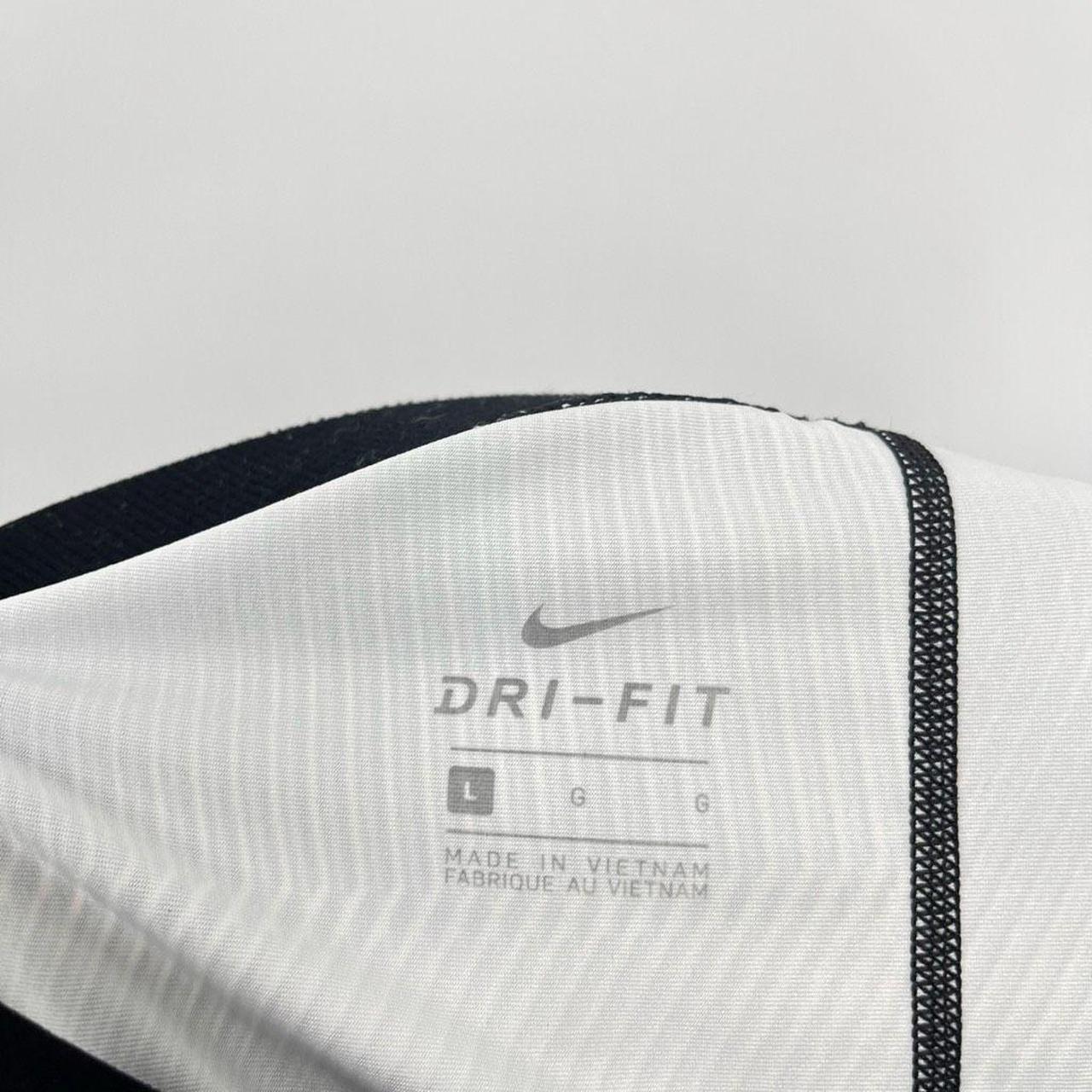 Nike Leggings Large Blue Pro Capri Low Rise Dri-Fit - Depop