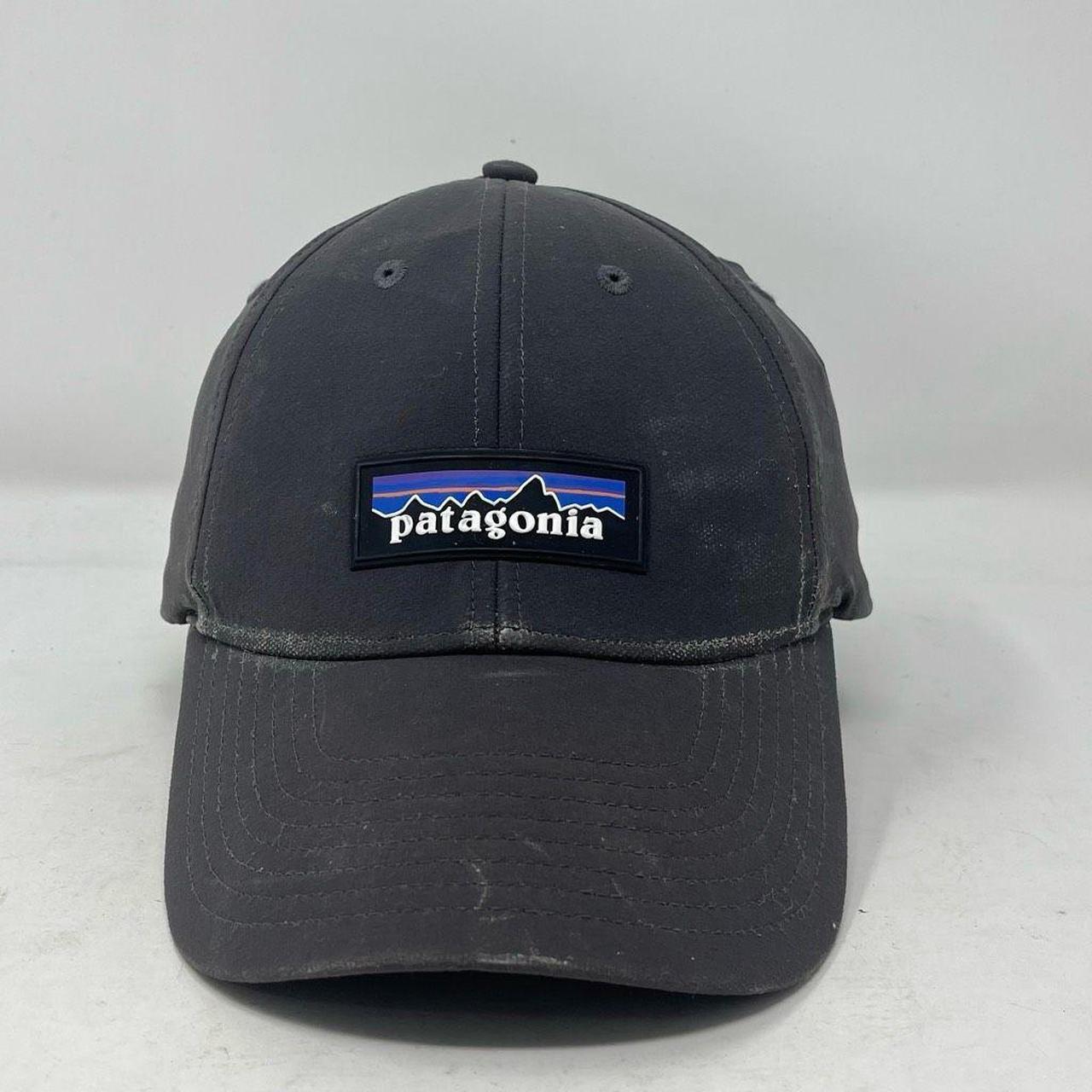 Patagonia Baseball Hat Snapback Adjustable Black... Depop