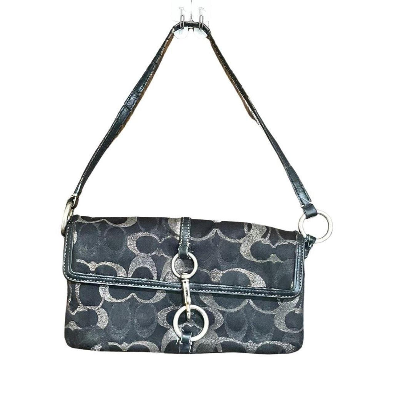 Coach Signature Women's Jacquard Purse Shoulder Bag | Depop