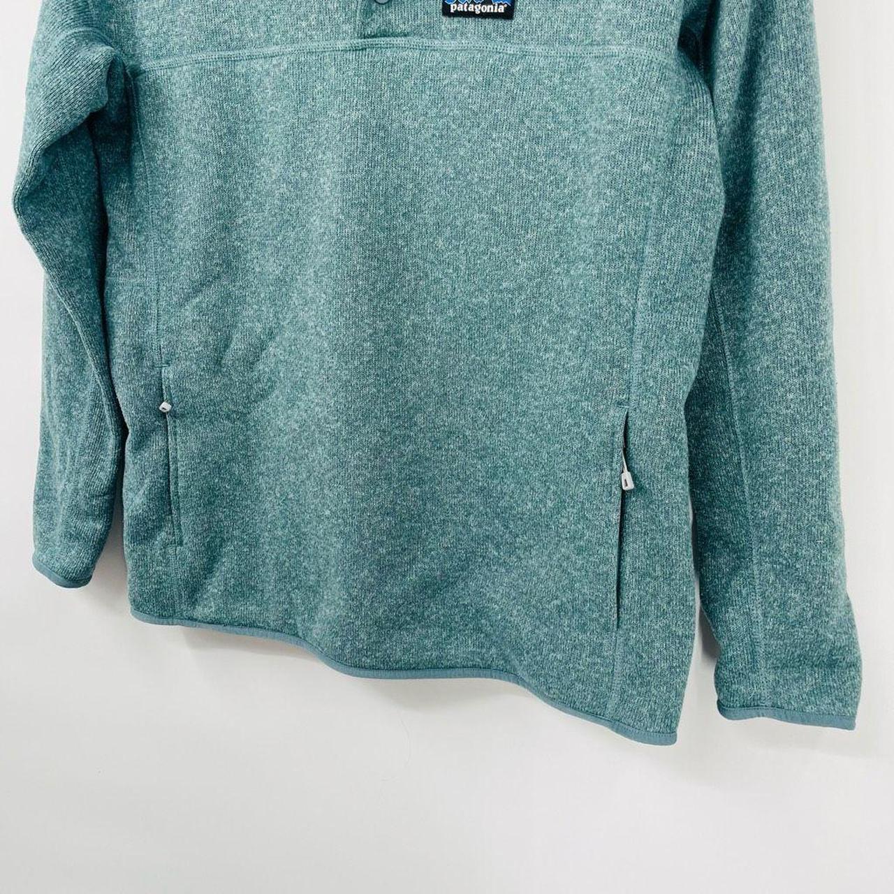 Patagonia newest teal sweater large