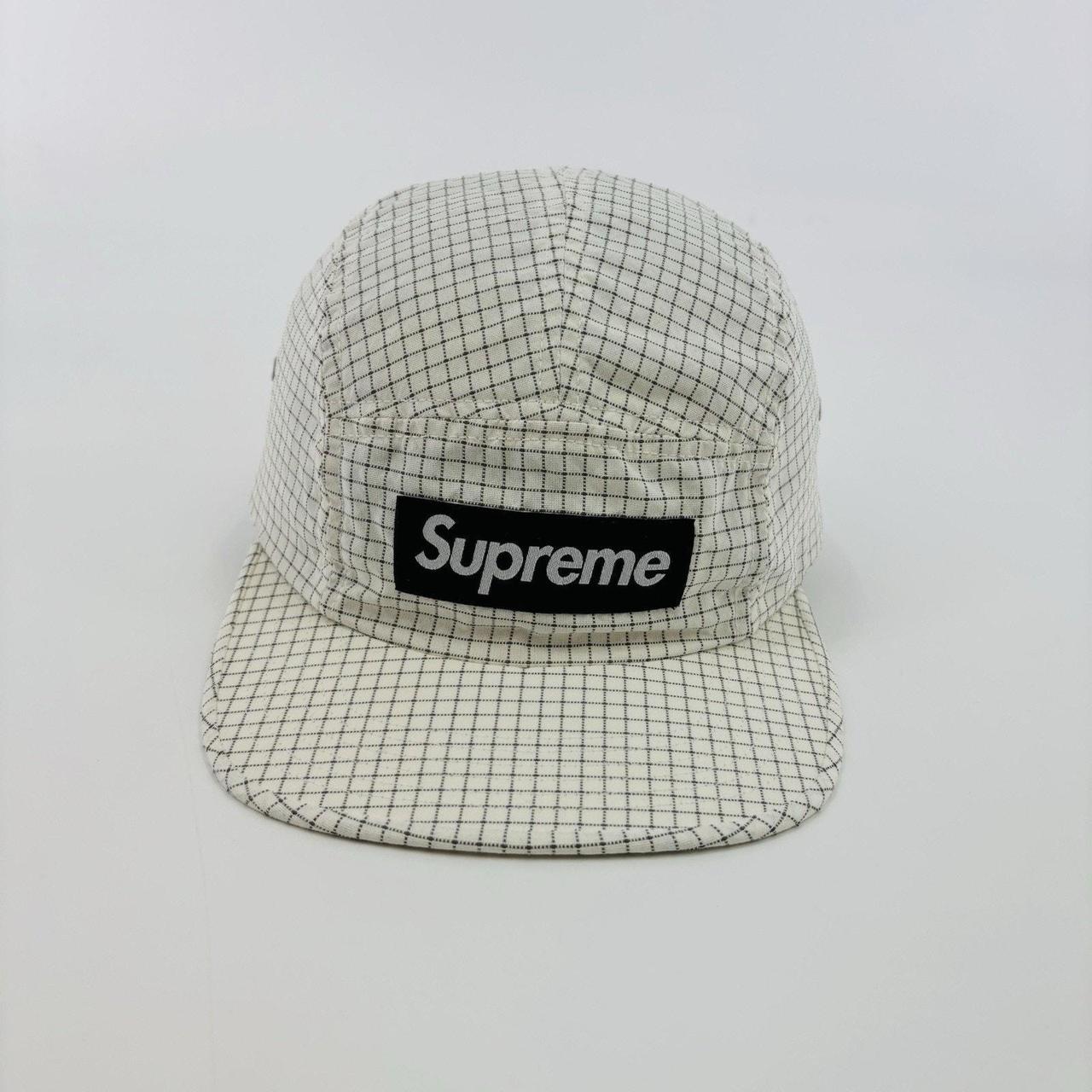 The Supreme Reflective Ripstop Camp Cap in White is | Depop