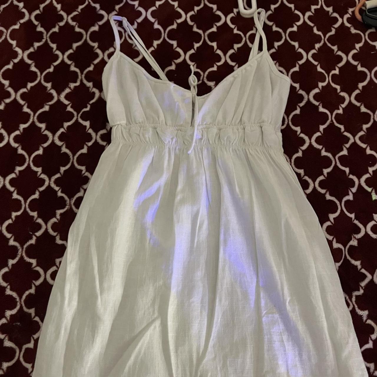 White sundress from cotton on - Depop