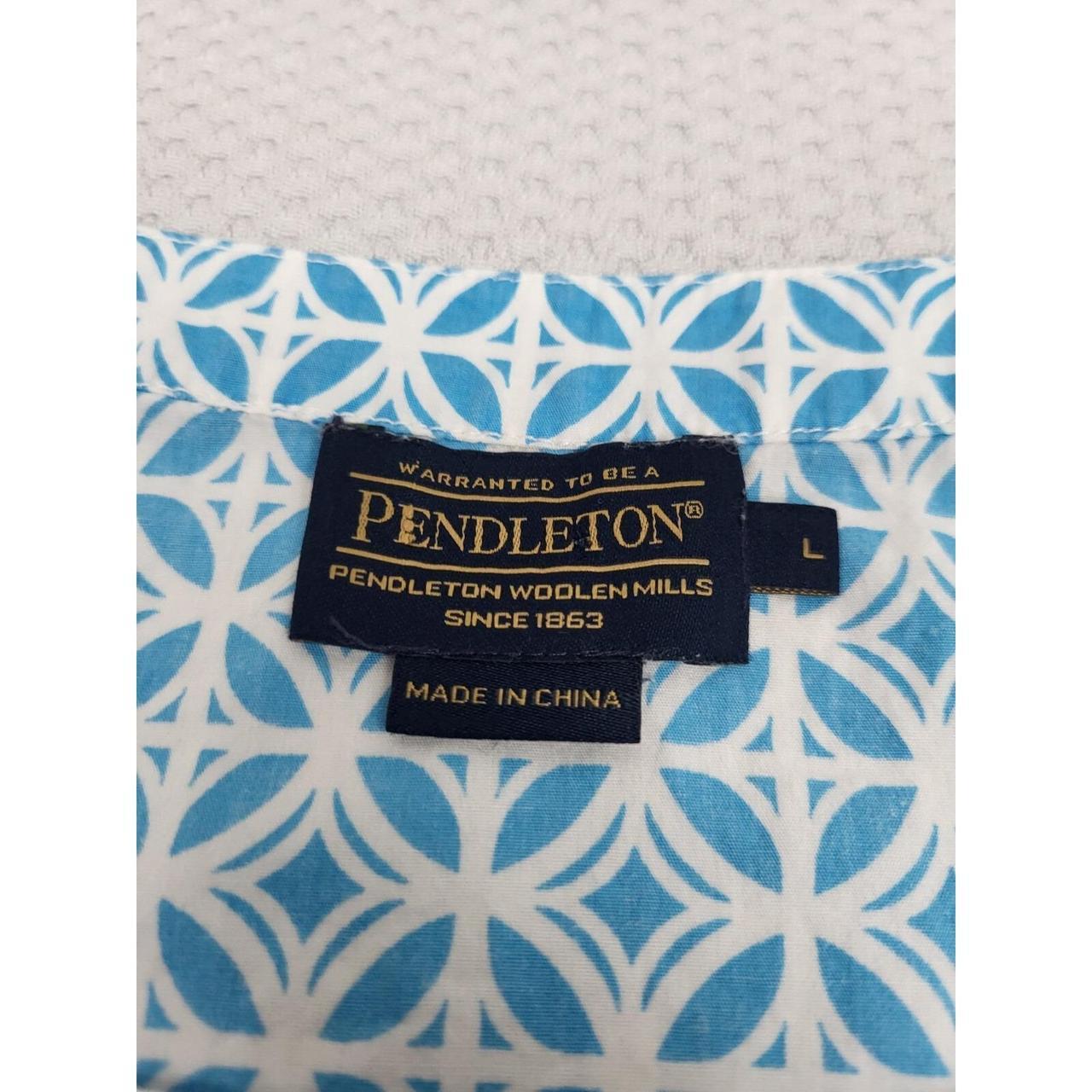 Pendleton Women's Blouse - Blue - L – Pendleton T… - image 2