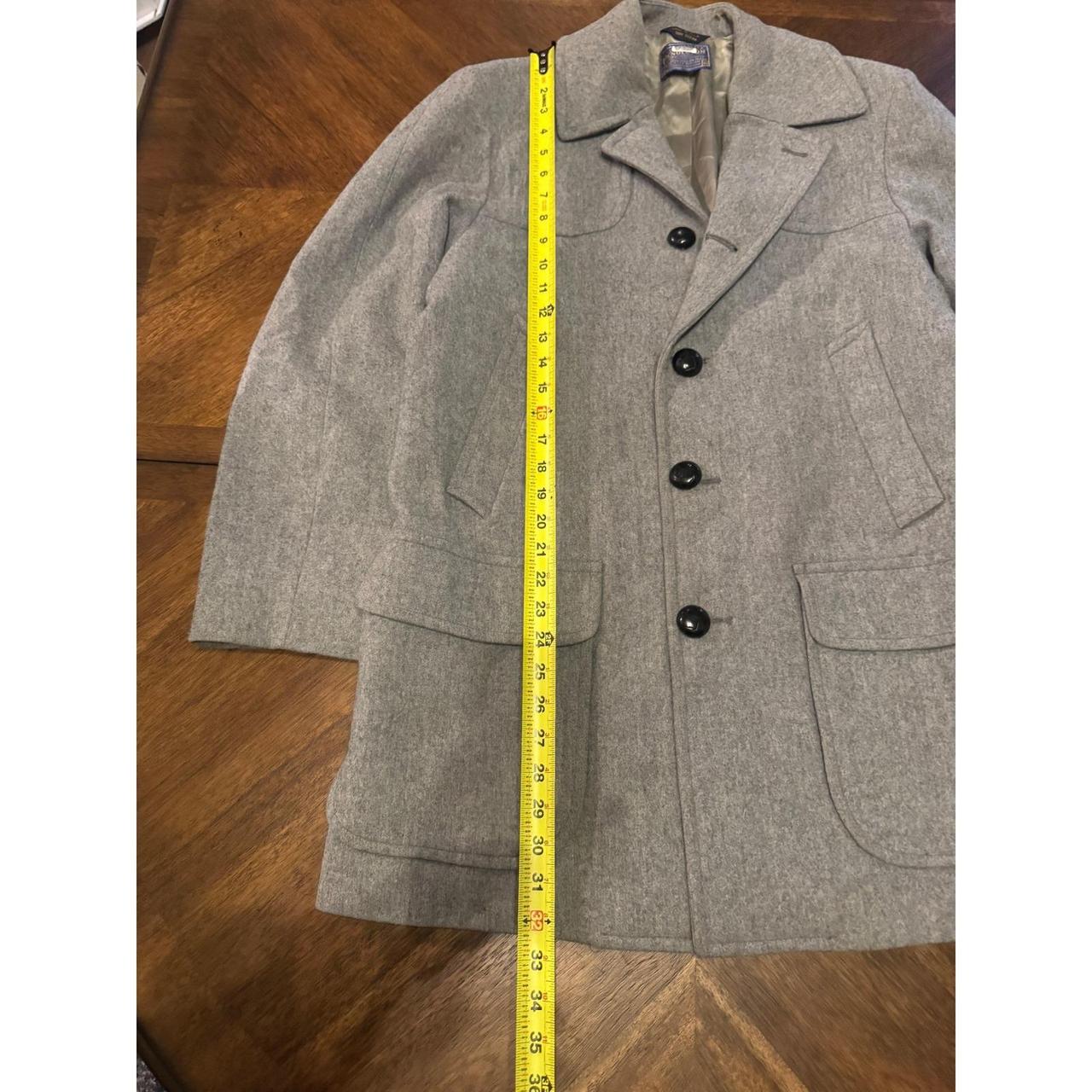 Pendleton Men's Overcoat - Grey – Pendleton Wool … - image 4