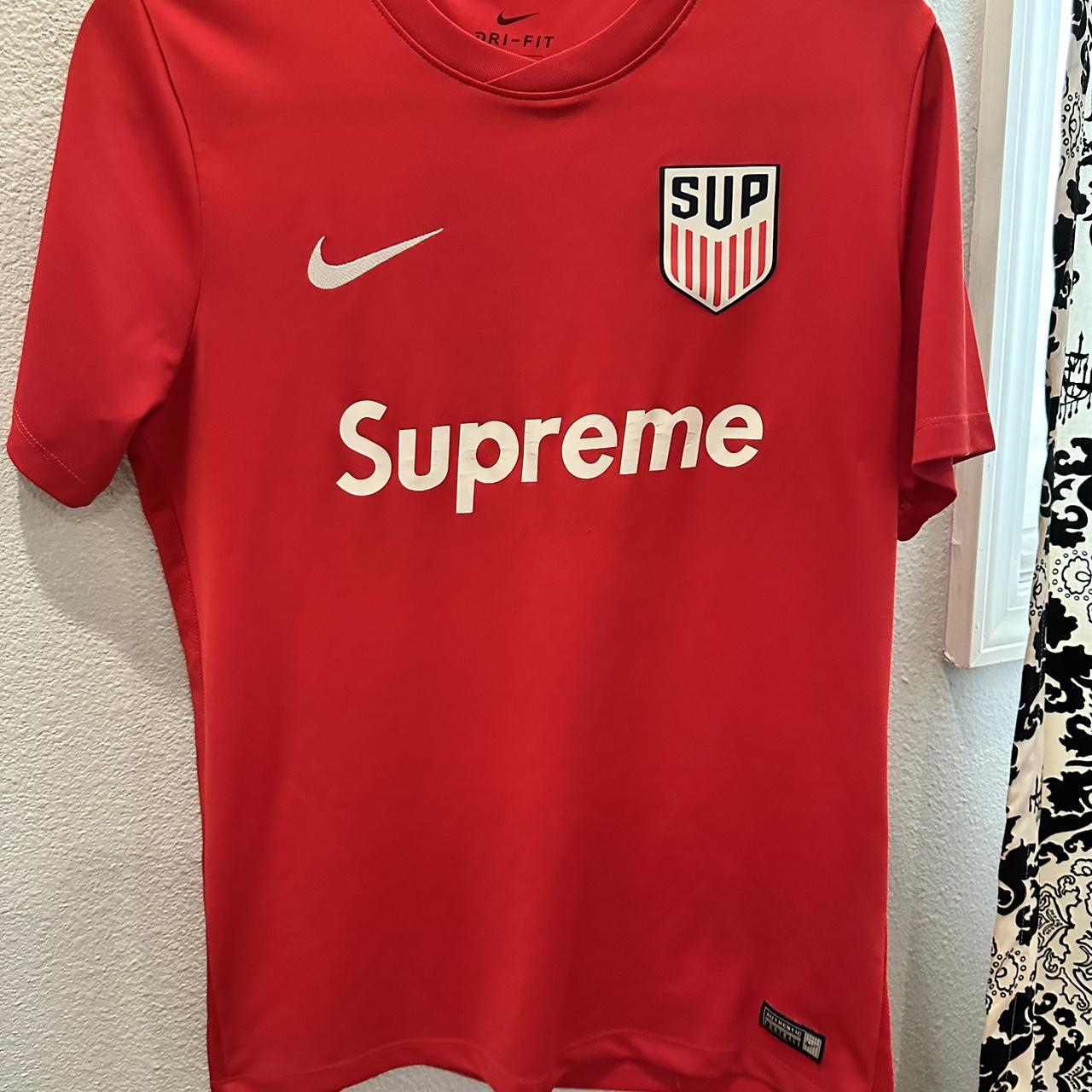 supreme nike soccer jersey