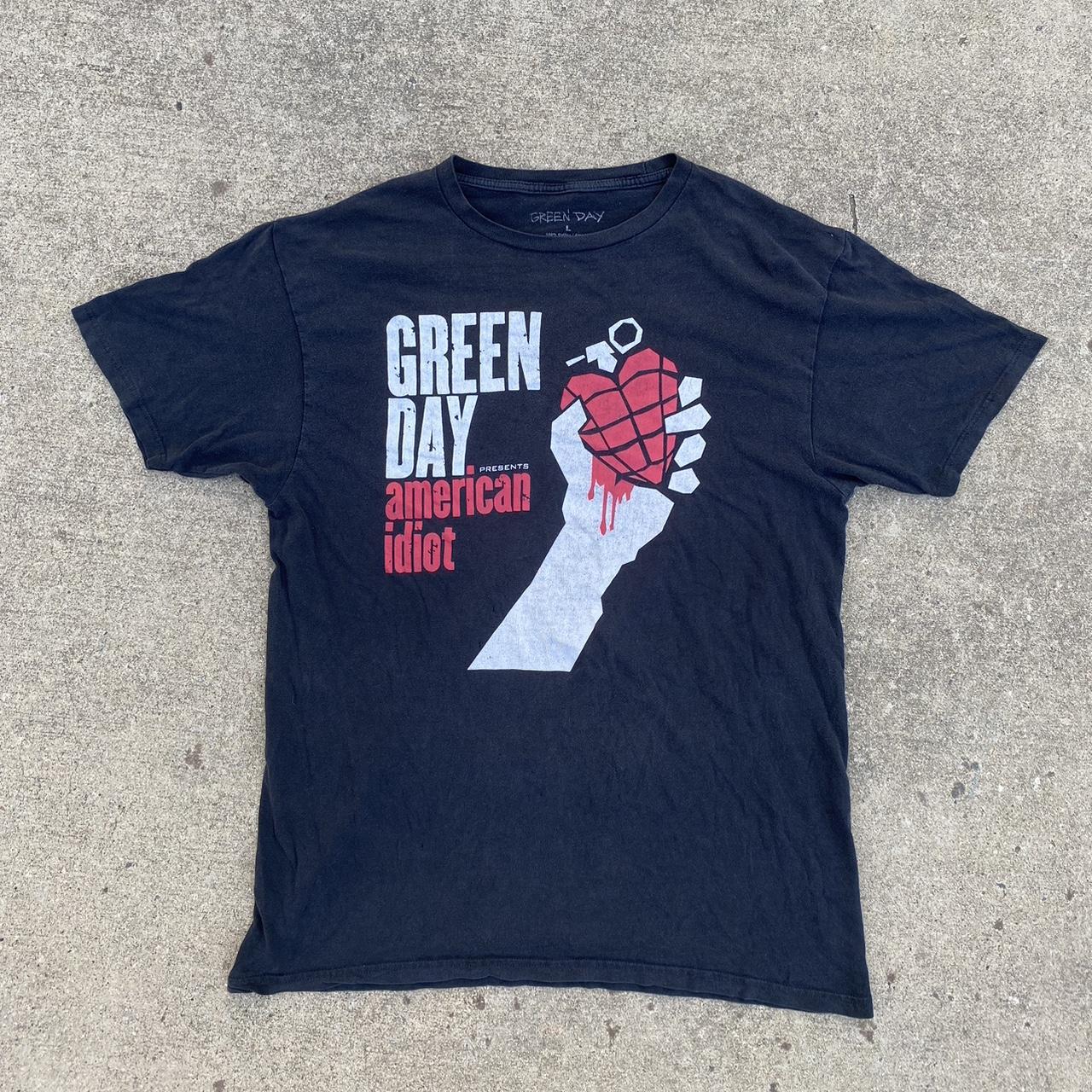 Green Day Donna American Idiot Maglietta Large Nero - Foto 14