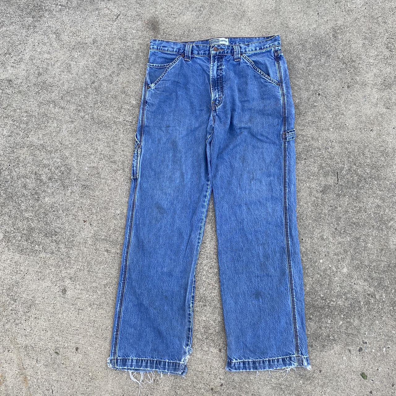 Vintage Levi’s Carpenter Jeans 33x32, baggy... - Depop