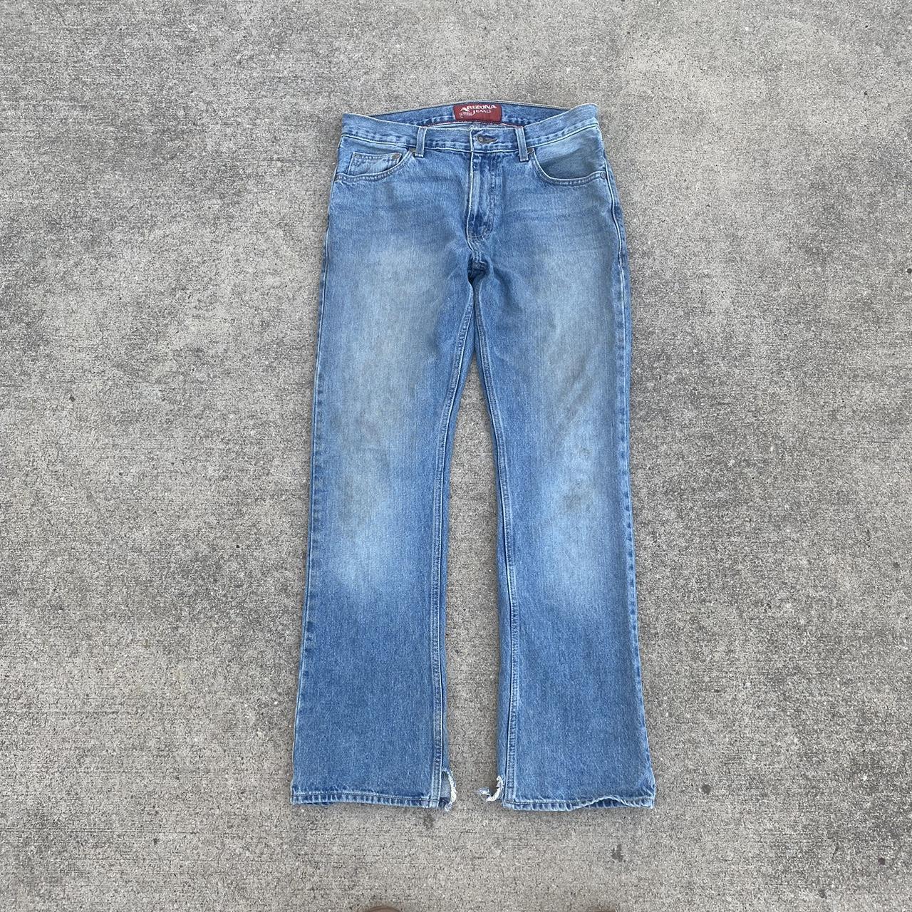 Vintage Arizona Boot Cut Jeans size 30x32 good... - Depop