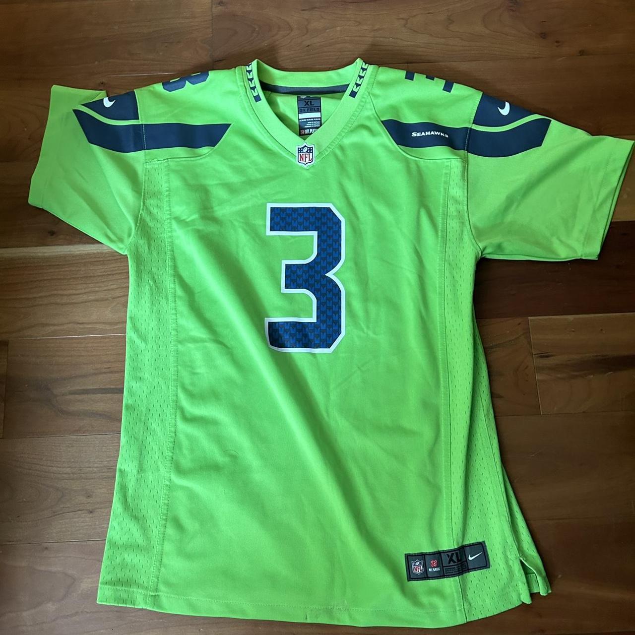 NFL, Shirts & Tops, Seahawks Wilson Jersey Youth Xl