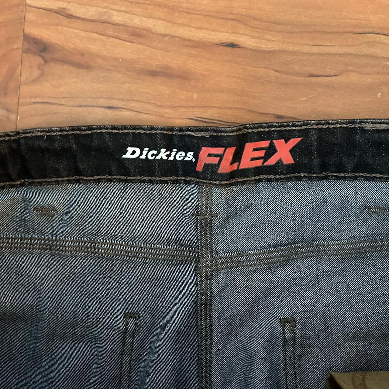 Dickies double knee boot cut carpenter jeans Heavy... - Depop