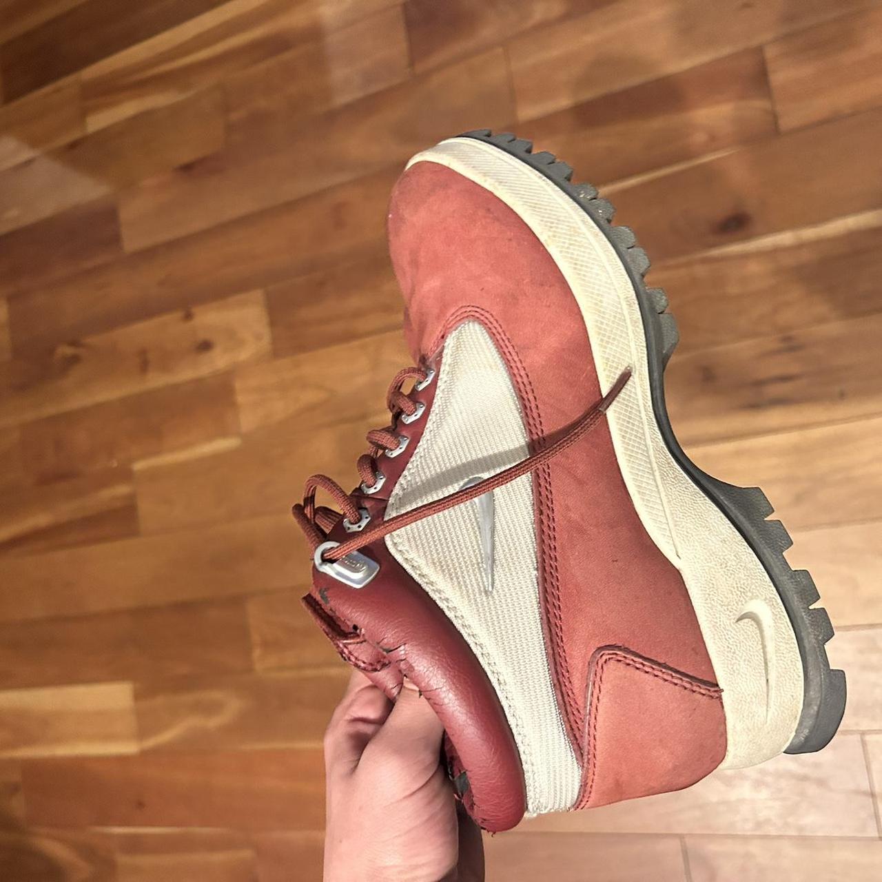 burgundy acg nike boots