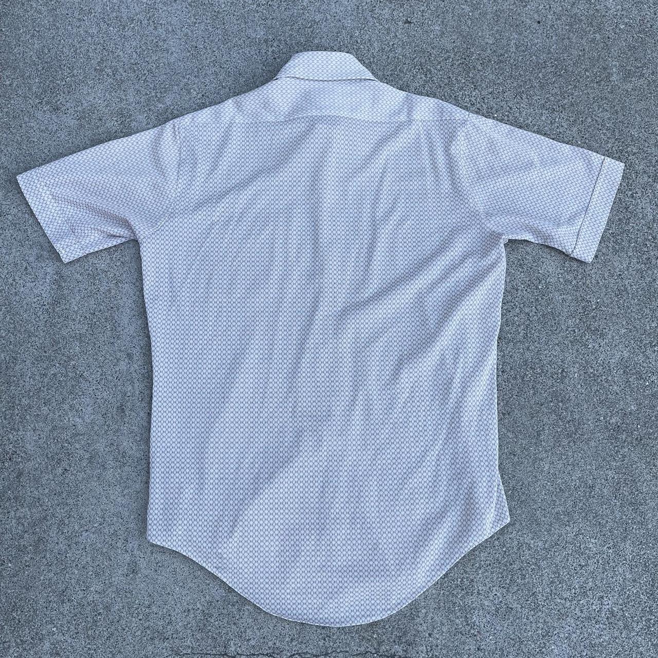 Vintage Kmart knit dress shirt. Polyester, nylon... Depop