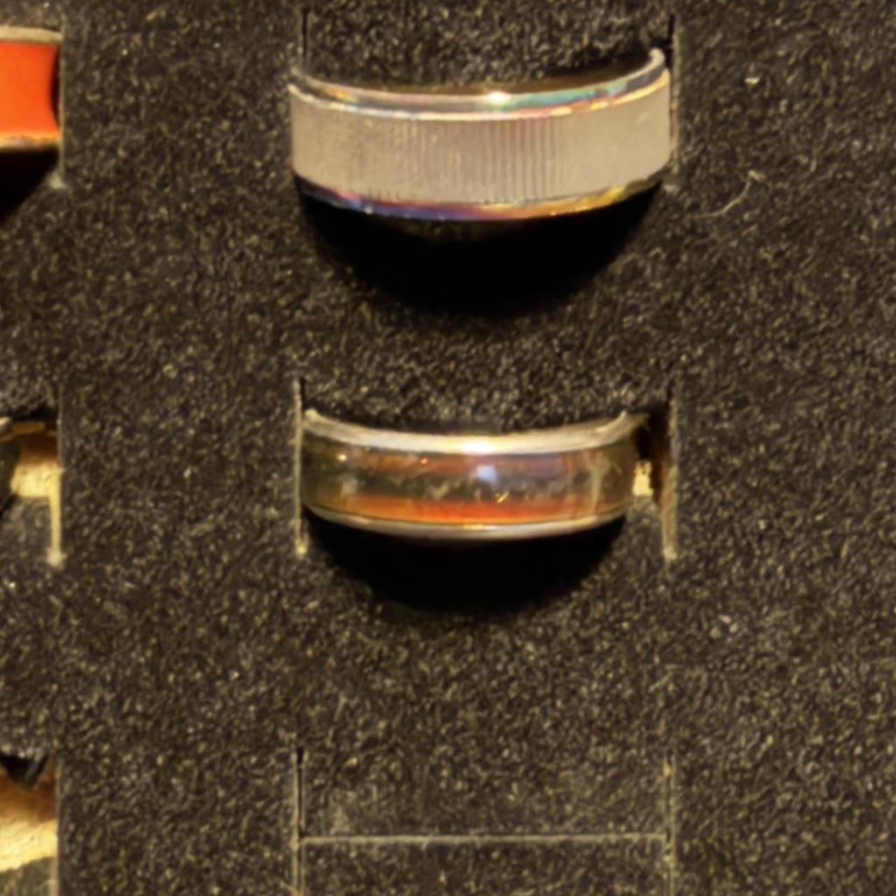 Men's Ring - Multi/Silver – Assorted stackable ri… - image 3