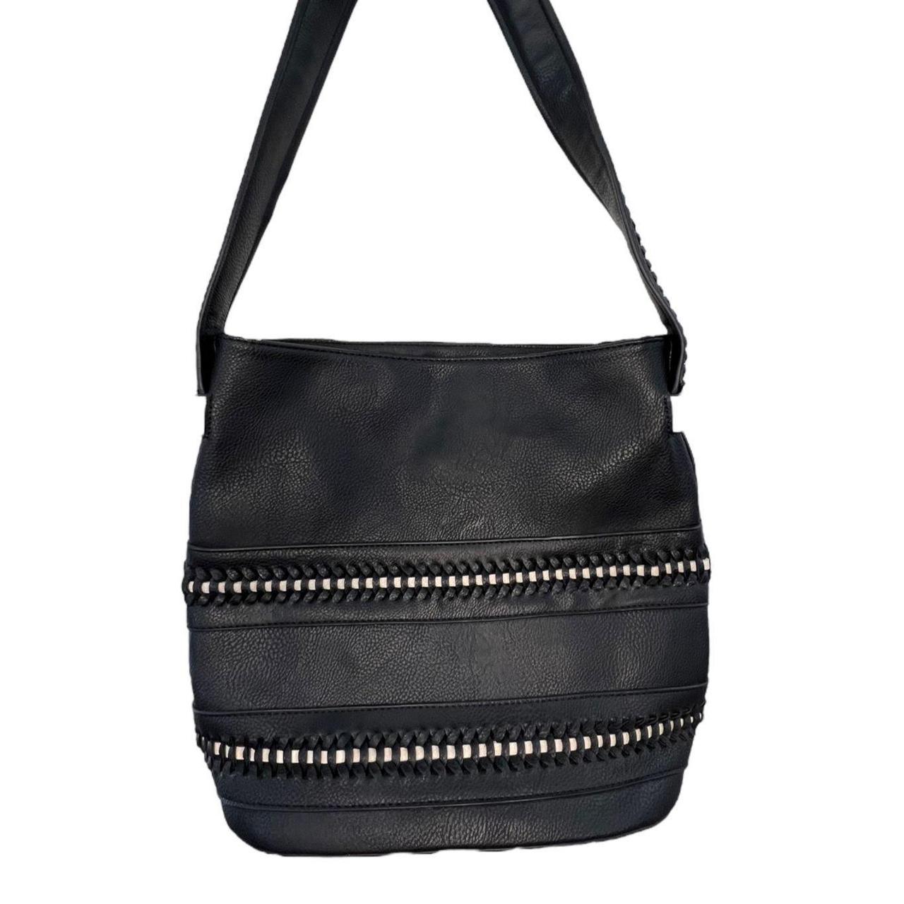 Gussaci Crossbody Bag Black with Gray Suede Like Trim. Like New. | Black  cross body bag, Crossbody bag, Bags
