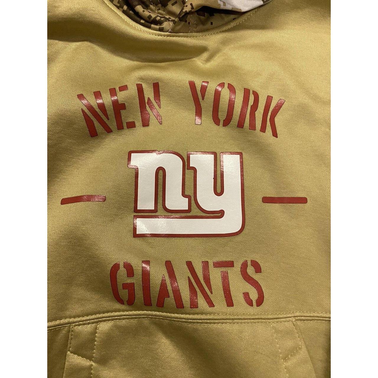 Nike / Youth New York Giants Salute to Service Camouflage Hoodie