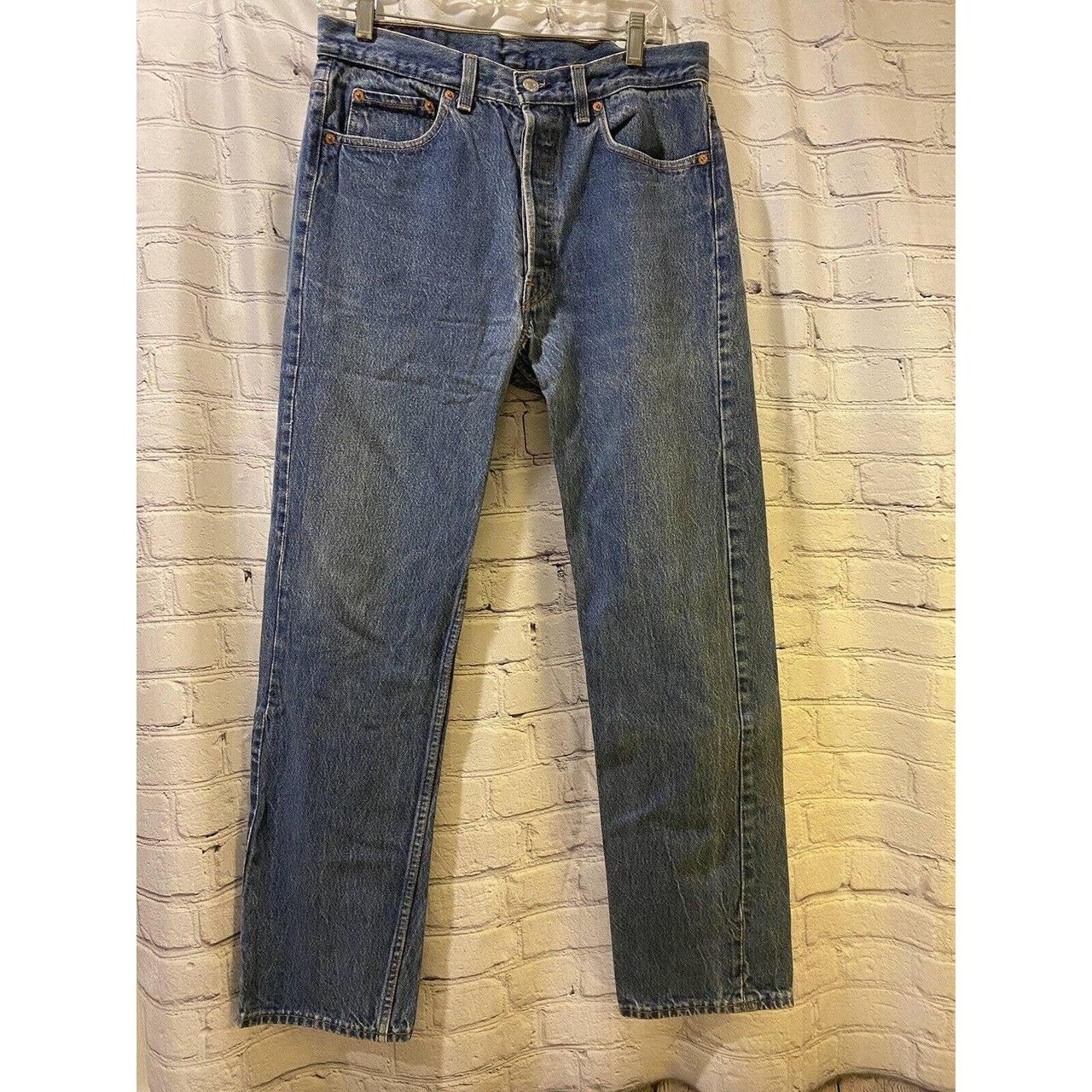 Vintage Levis 501 Denim Jeans 30 X 30 Made in USA... - Depop