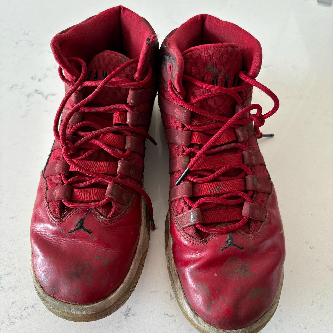 mens red retro jordans
