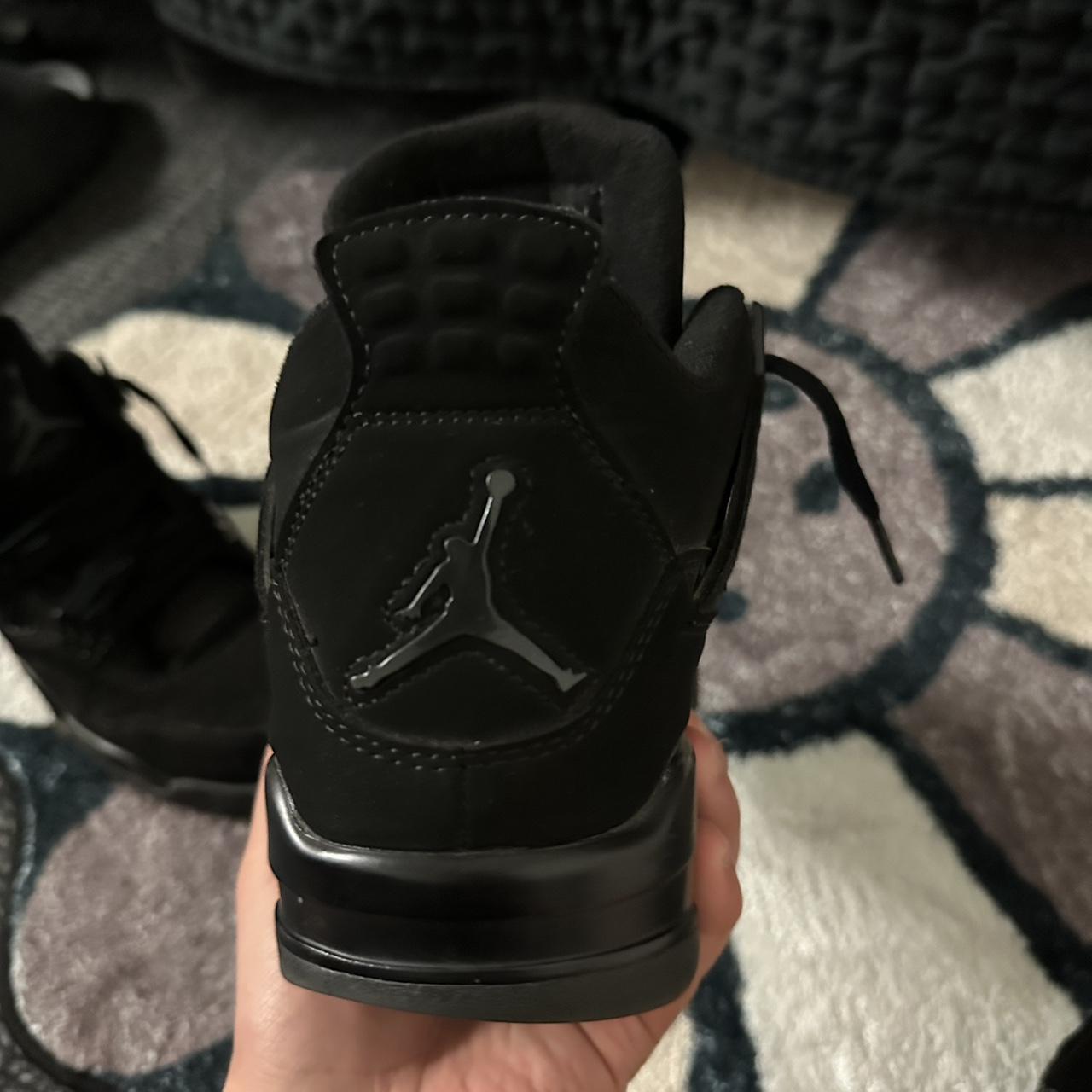 men's jordan 4 black cat size 12