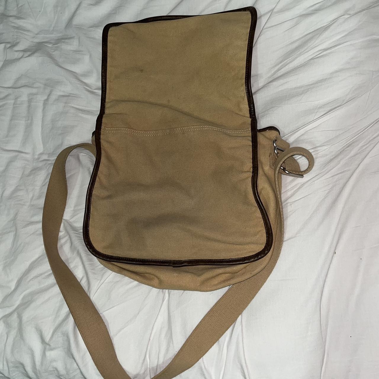 Brandy Melville Brown Messenger Bag! Super cute bag... Depop