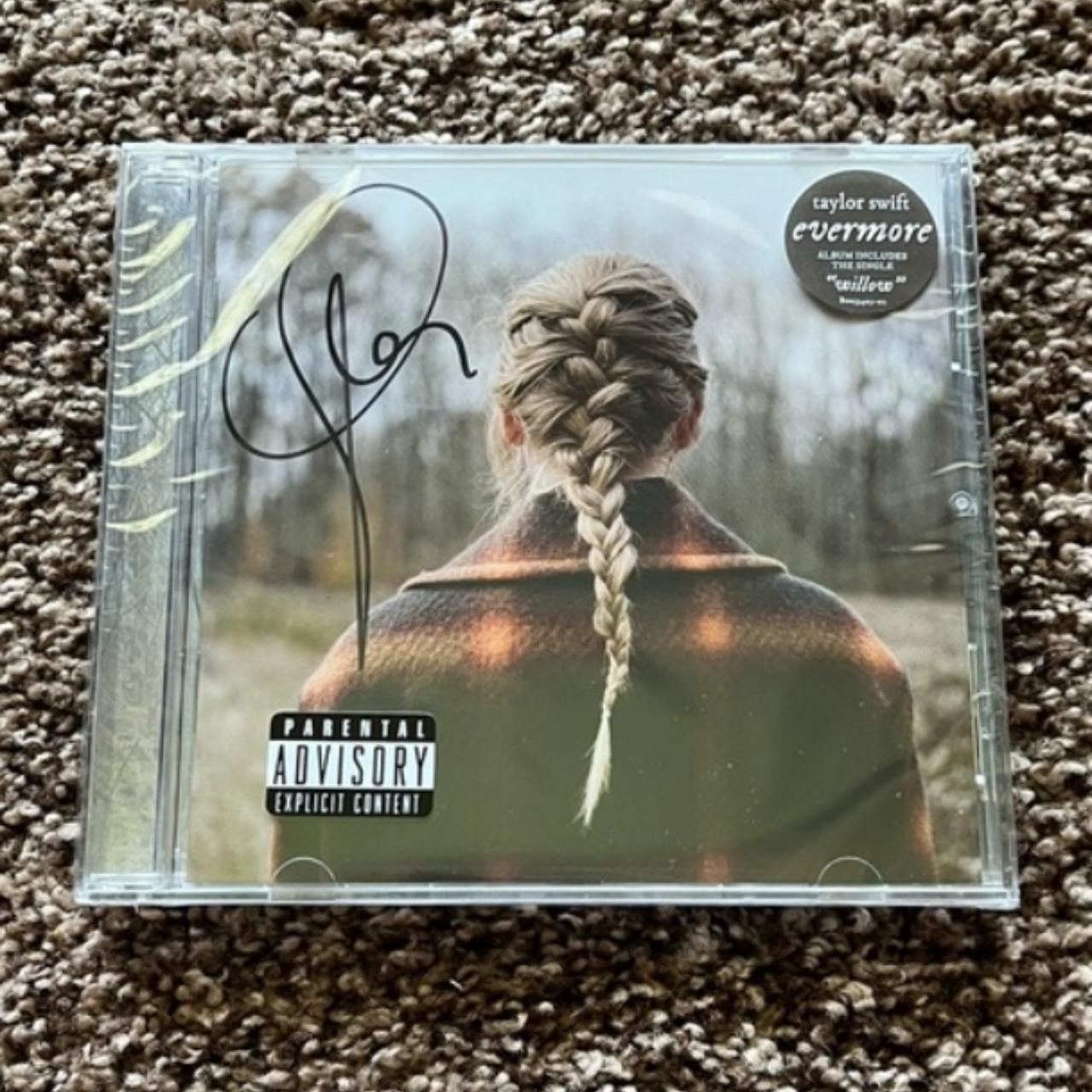 Taylor Swift Signed buy Evermore CD Sealed