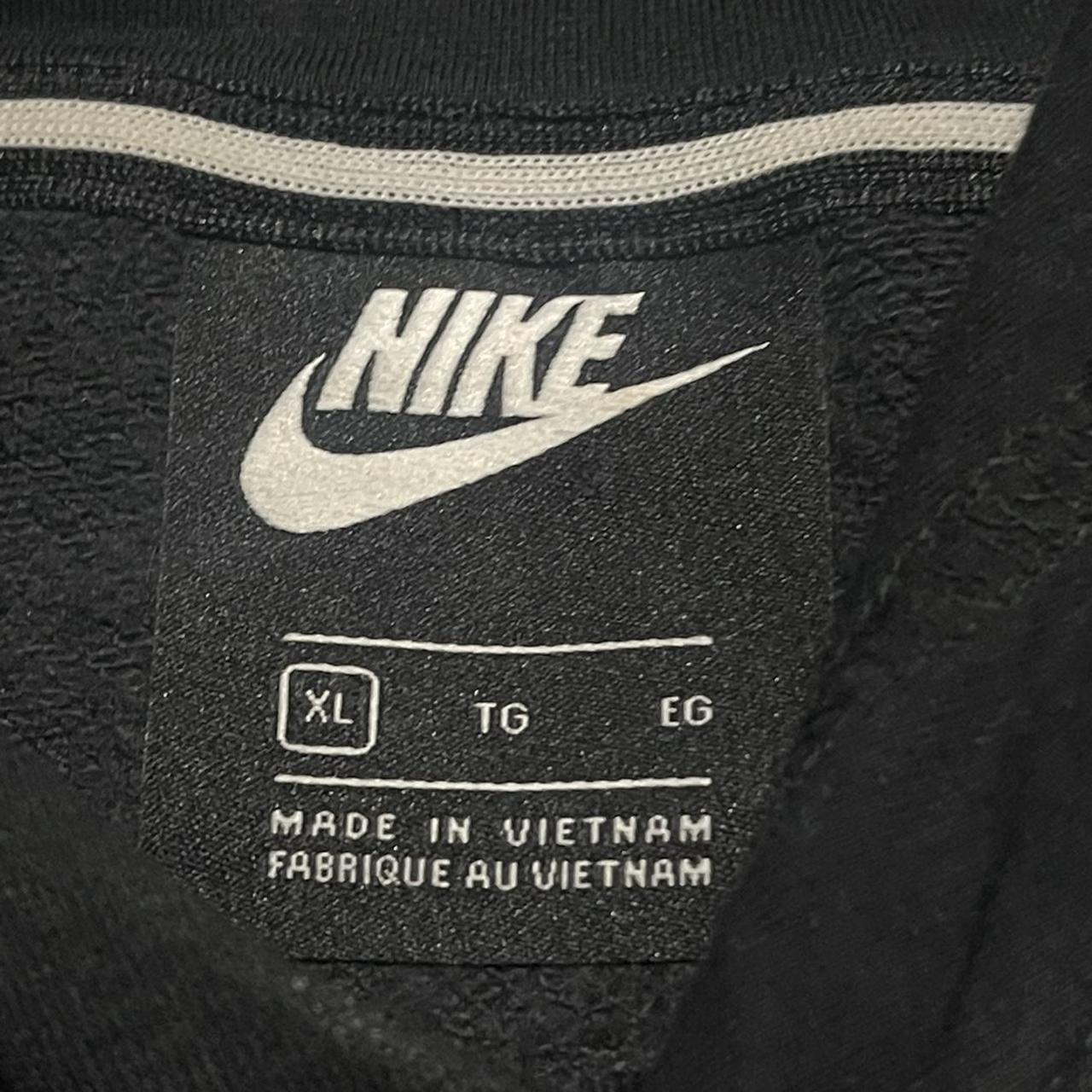 nike hoodie logo all over