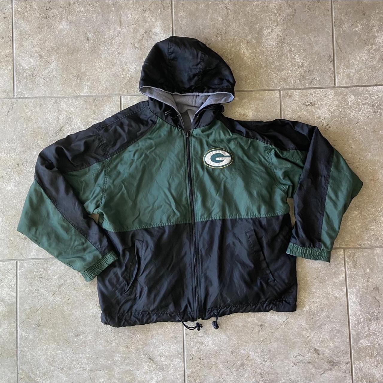 Vintage Green Bay Packers Raincoat