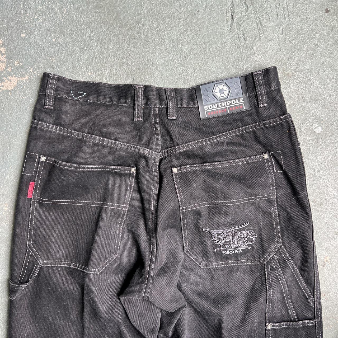 Southpole Men's Black Jeans | Depop