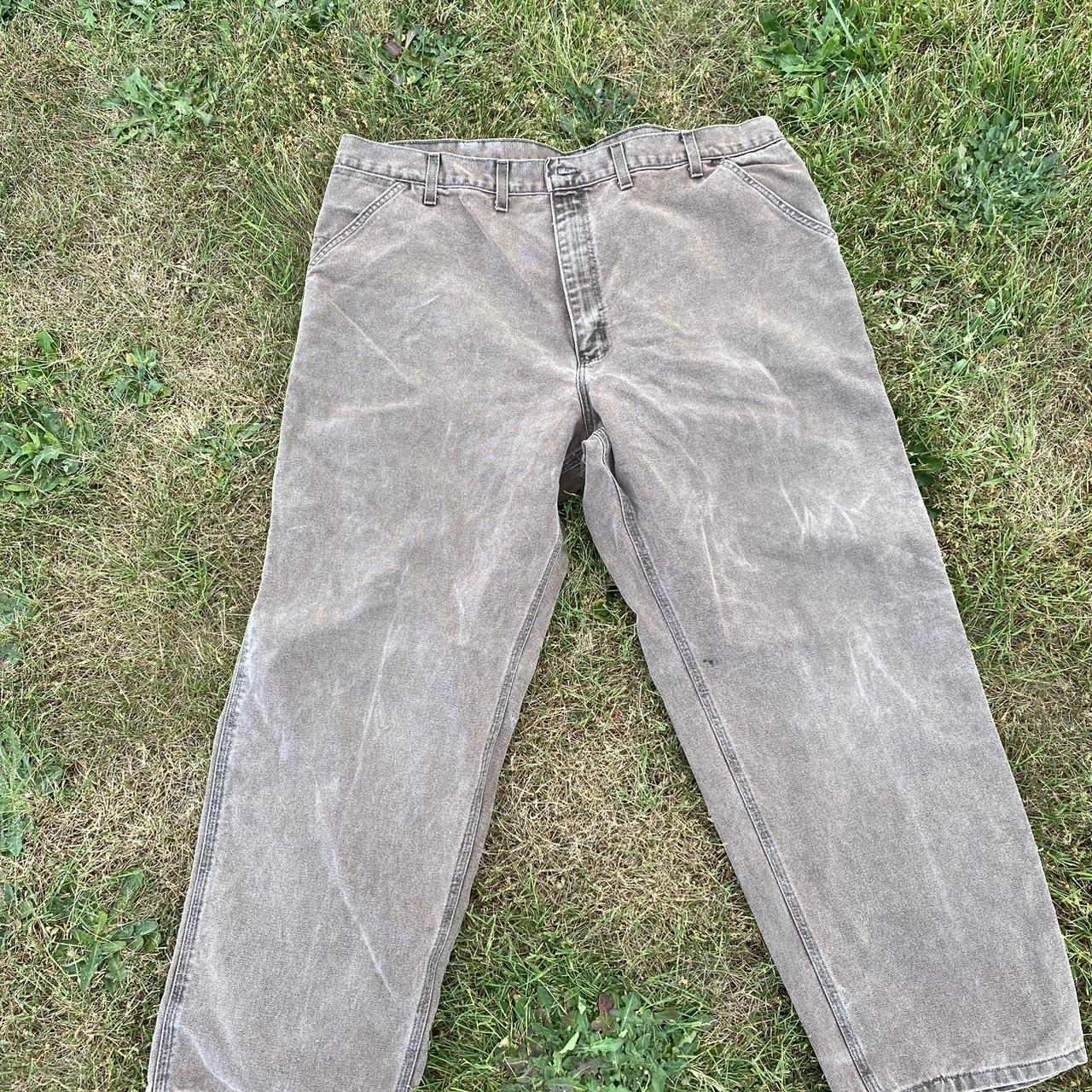 super clean carhartt carpenter pants!! size:... - Depop