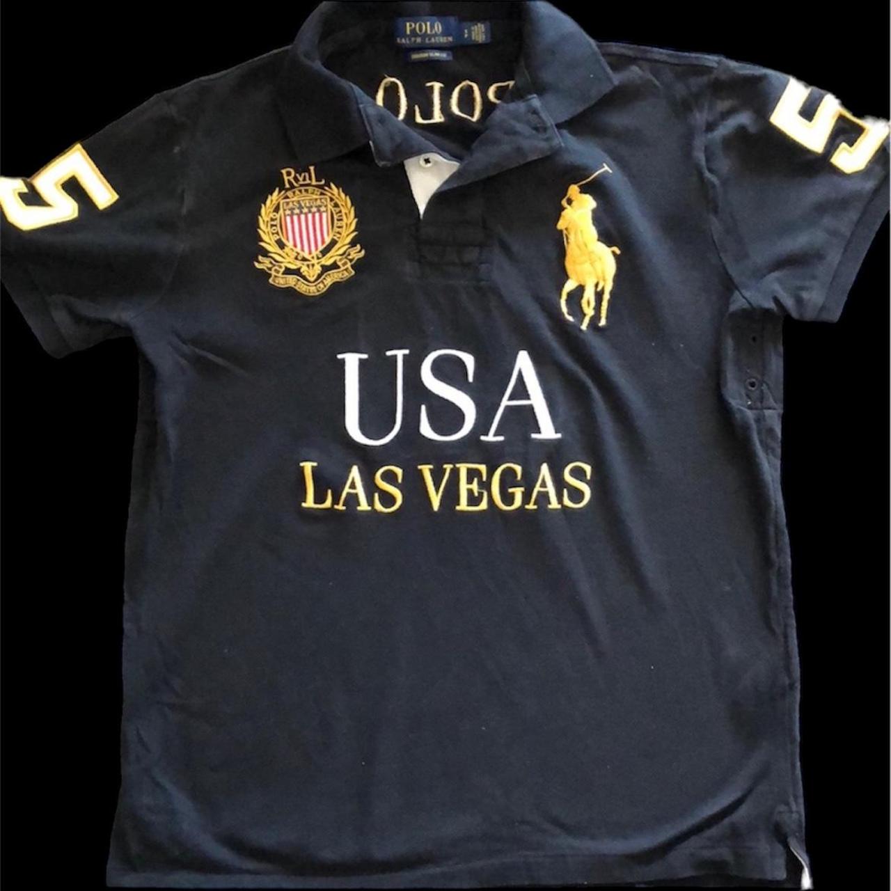 USA Las Vegas Polo by Ralph Lauren Size Large ‼️DM | Depop