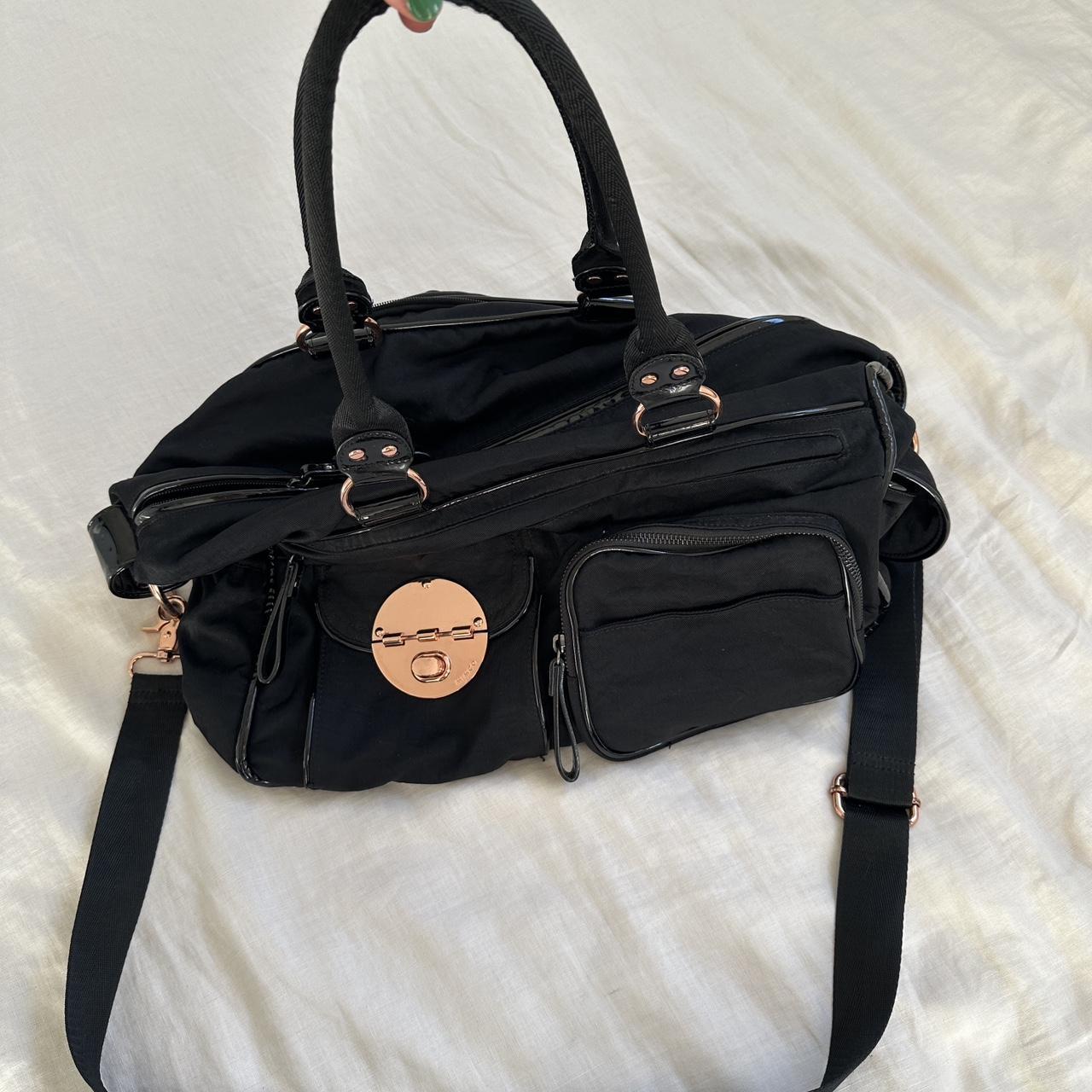 MIMCO Lucid Baby Bag Black Carry Bag... - Depop