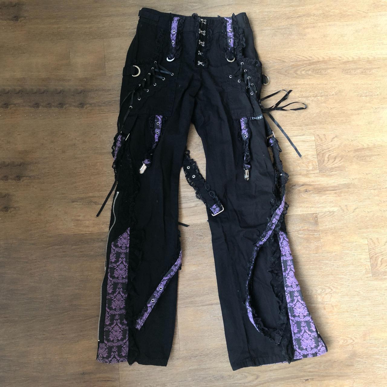 Tripp NYC Strap Zip-Off Pants - XXS Condition: | Depop Tripp NYC Strap Zip-Off Pants - XXS Condition: | Depop