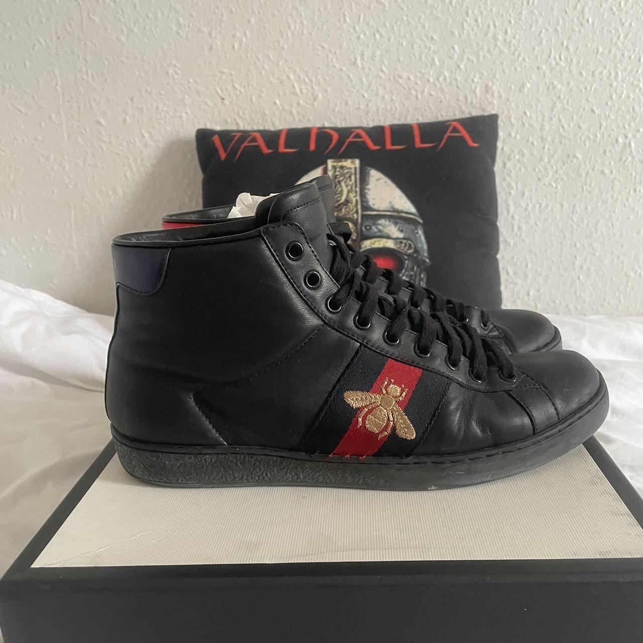 mens gucci high top trainers