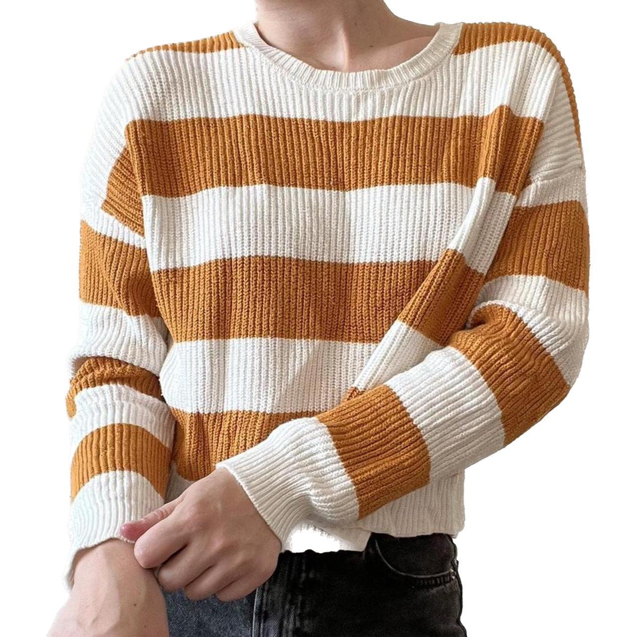 Forever 21 striped outlet sweater