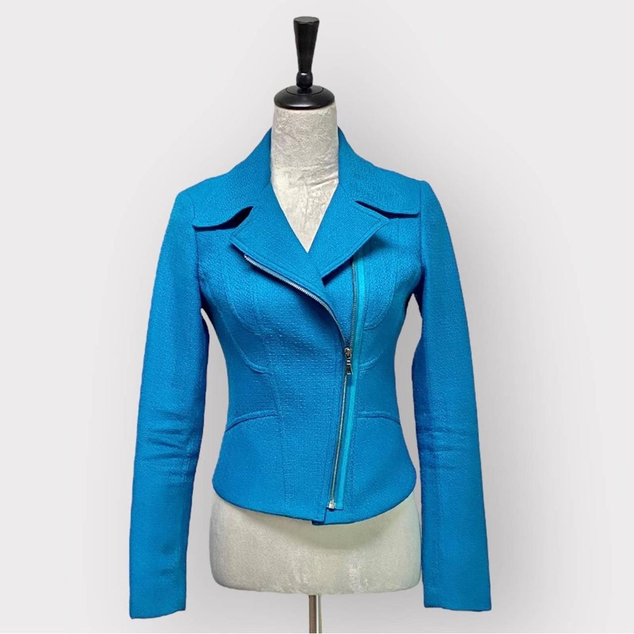 Tahari 2024 blue jacket