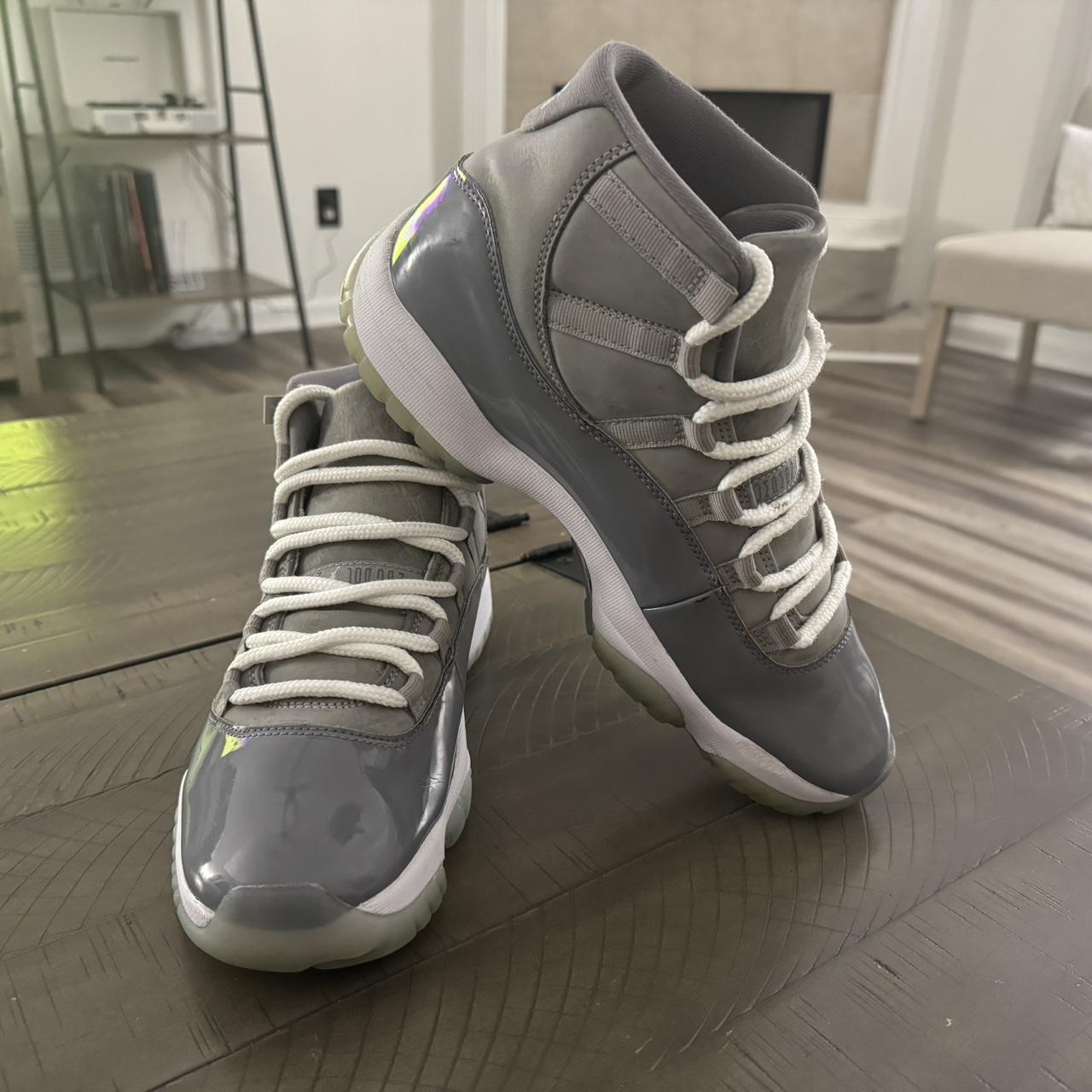 Jordan Retro 11 “Cool Grey” Size 10 with box | Depop