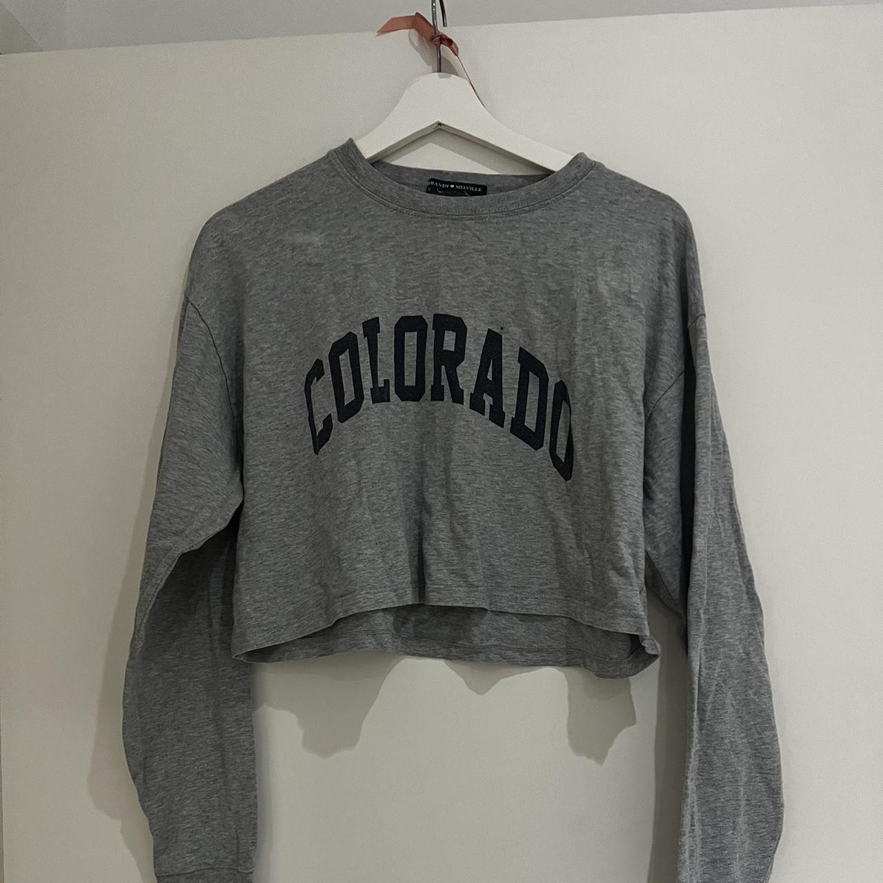 brandy melville colorado sweatshirt