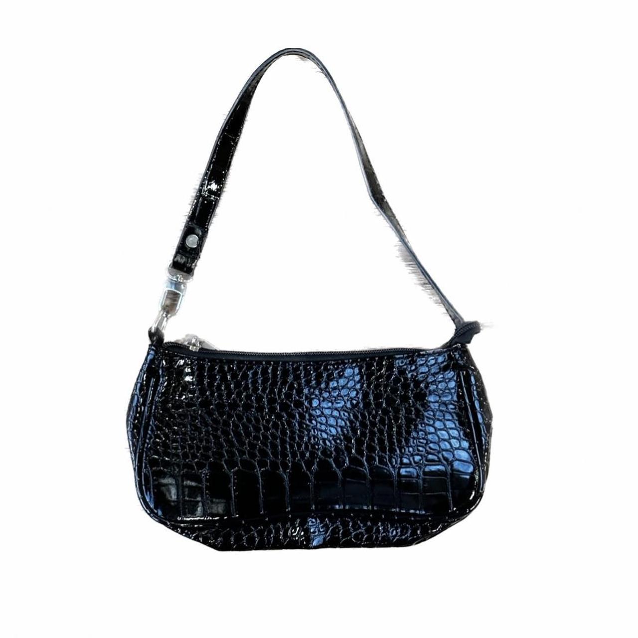 Women's Black And Silver Bag 