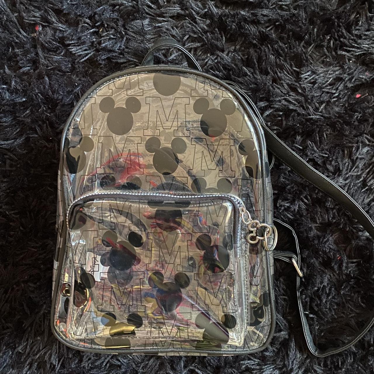 Minnie mouse sale clear backpack