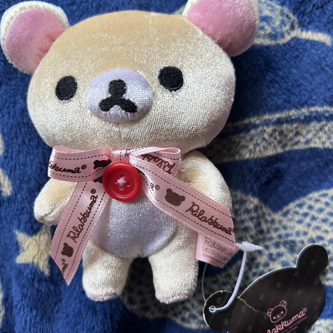 Small rilakkuma korilakkuma official 2009 plush with. Depop